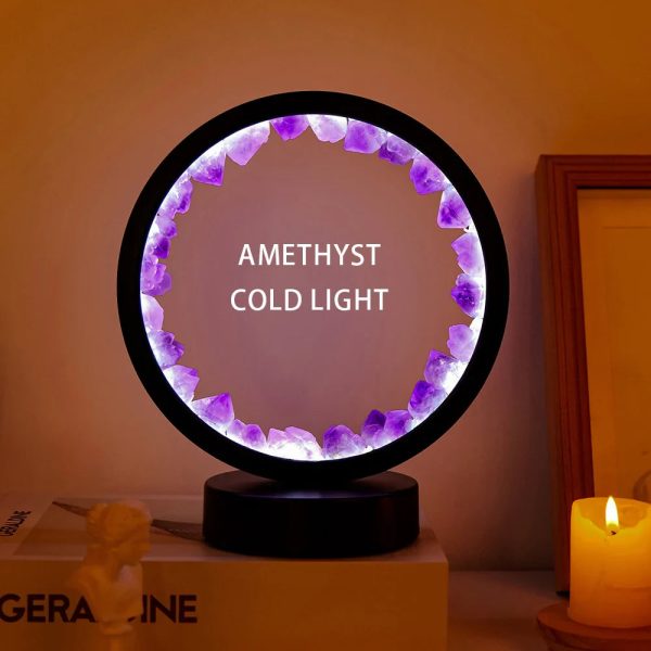 Natural Gemstone Crystal Lamp Natural Gemstone Crystal Lamp
