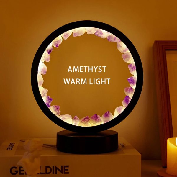 Natural Gemstone Crystal Lamp Natural Gemstone Crystal Lamp