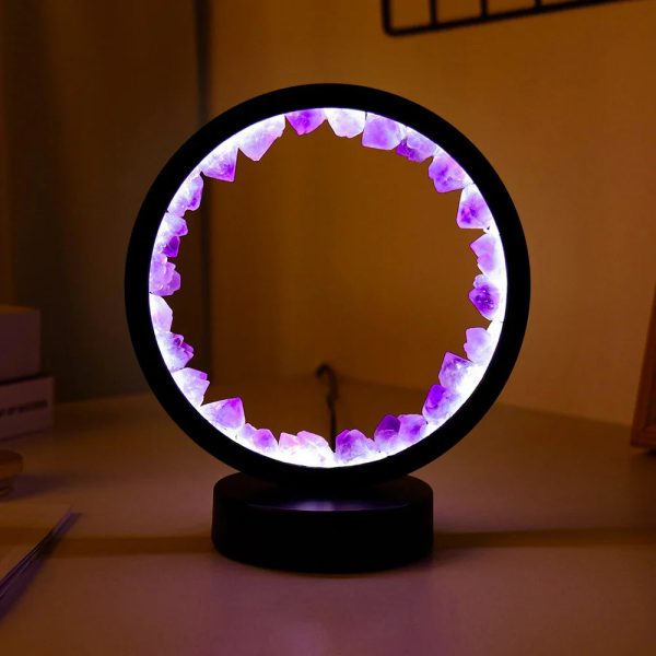 Natural Gemstone Crystal Lamp Natural Gemstone Crystal Lamp