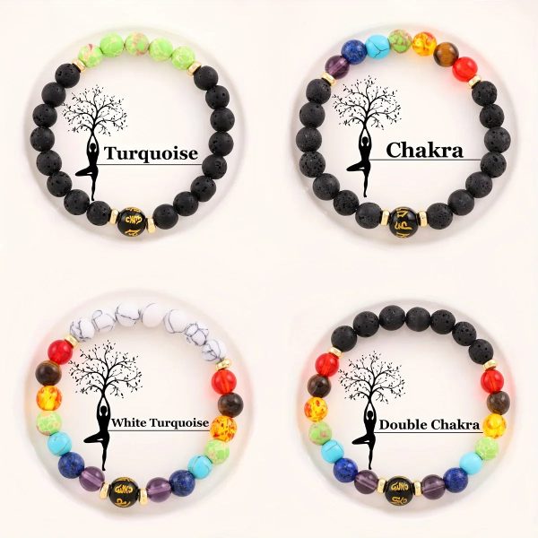 Natural Stone Intention Bracelet Collection Natural Stone Intention Bracelet Collection