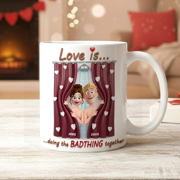 Naughty Couple Coffee Mug - Personalized Gifts For Couples 03totn081225 Naughty Couple Coffee Mug - Personalized Gifts For Couples 03totn081225