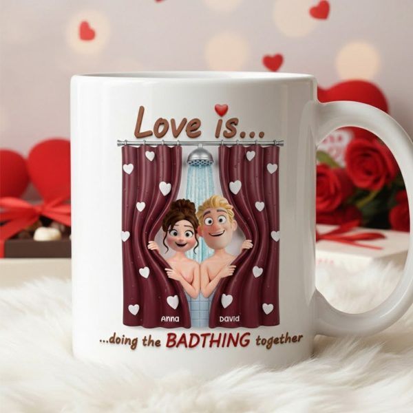 Naughty Couple Coffee Mug - Personalized Gifts For Couples 03totn081225 Naughty Couple Coffee Mug - Personalized Gifts For Couples 03totn081225