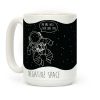 Negative Space Man Coffee Mug Negative Space Man Coffee Mug
