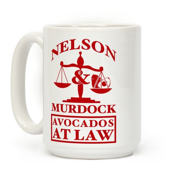 Nelson & Murdock Avocados At Law Coffee Mug