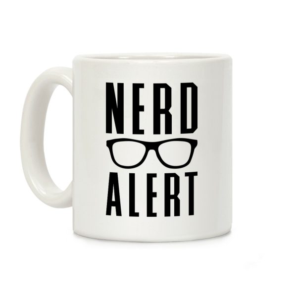 Nerd Alert Coffee Mug Nerd Alert Coffee Mug