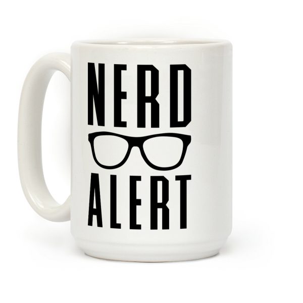 Nerd Alert Coffee Mug Nerd Alert Coffee Mug