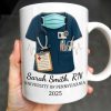 Never Forget The Difference That You Make, Heartbeat And Medical Scrubs - Personalized Custom Coffee Mug - GRAD271_MG Never Forget The Difference That You Make, Heartbeat And Medical Scrubs - Personalized Custom Coffee Mug - GRAD271_MG