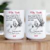 Never Forget The Difference You Make - Thank You Gift - Personalized Mug Never Forget The Difference You Make - Thank You Gift - Personalized Mug