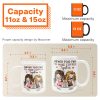 Never Too Far To Have Coffee Together Friendship - Personalized Mug