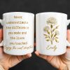 Never Underestimate The Difference You Made - Personalized Custom Coffee Mug - DOC088_MG