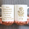 Never Underestimate The Difference You Made - Personalized Custom Coffee Mug - DOC088_MG