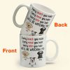 New Version - We'll Be Watching You - Personalized Mug New Version - We'll Be Watching You - Personalized Mug