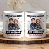 New Version Funny Couple Congrats On Being My Husband - Personalized Mug New Version Funny Couple Congrats On Being My Husband - Personalized Mug
