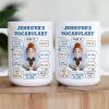 New Version Funny F*ck Vocabulary - Personalized Mug New Version Funny F*ck Vocabulary - Personalized Mug