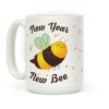 New Year New Bee Coffee Mug New Year New Bee Coffee Mug
