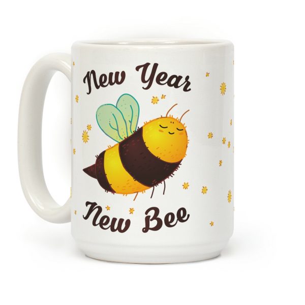 New Year New Bee Coffee Mug New Year New Bee Coffee Mug