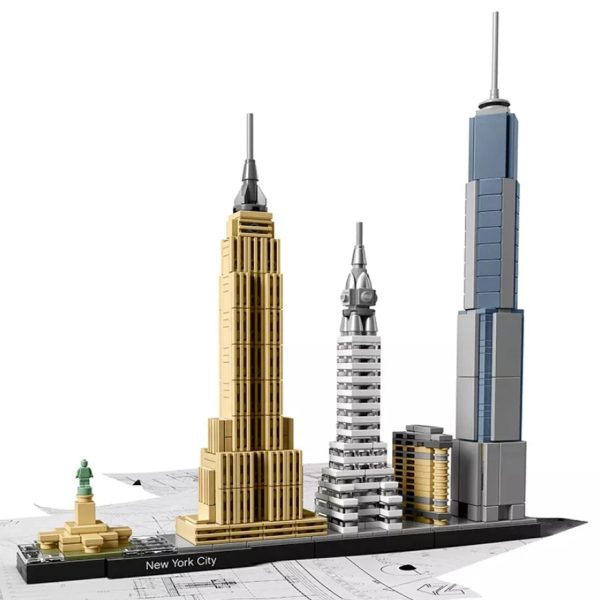 New York London Pairs Dubai Lanmark City Skyline Building Blocks New York London Pairs Dubai Lanmark City Skyline Building Blocks