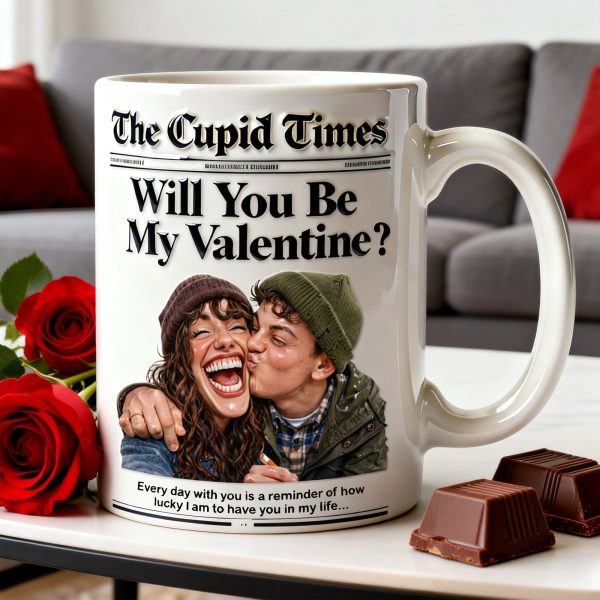 Newspaper Couple Custom Photo Coffee Mug - Personalized Gifts For Couple 01nati070126 Newspaper Couple Custom Photo Coffee Mug - Personalized Gifts For Couple 01nati070126