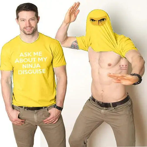 Ninja Disguise Flip T-Shirt Ninja Disguise Flip T-Shirt