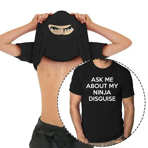 Ninja Disguise Flip T-Shirt Ninja Disguise Flip T-Shirt