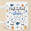 No Distance Can Dim The Light Of Our Friendship - Bestie Personalized Custom 3D Inflated Effect Printed Mug - Gift For Best Friends, BFF, Sisters