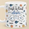 No Distance Can Dim The Light Of Our Friendship - Bestie Personalized Custom 3D Inflated Effect Printed Mug - Gift For Best Friends, BFF, Sisters