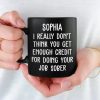 No, I'm Really Serious - Coworker Personalized Custom Black Mug - Gift For Coworkers, Work Friends, Colleagues No, I'm Really Serious - Coworker Personalized Custom Black Mug - Gift For Coworkers, Work Friends, Colleagues