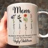 No Matter What Life Throws At You Custom Birth Flowers - Personalized Mug No Matter What Life Throws At You Custom Birth Flowers - Personalized Mug