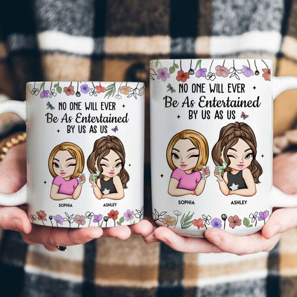 No One Will Ever Be As Entertained By Us - Personalized Mug No One Will Ever Be As Entertained By Us - Personalized Mug