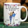 No One Will Ever Be As Entertained By Us As Us Backside Bestie - Personalized White Edge-to-Edge Mug No One Will Ever Be As Entertained By Us As Us Backside Bestie - Personalized White Edge-to-Edge Mug