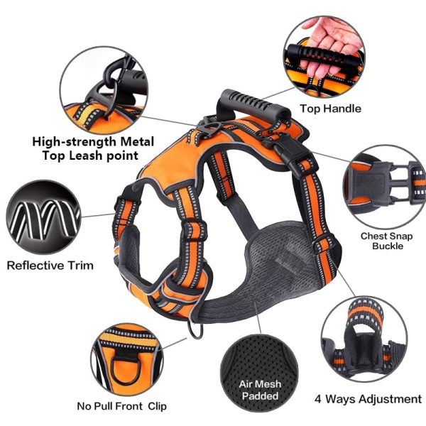 No-Pull Dog Harness With Handle No-Pull Dog Harness With Handle