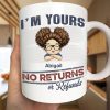 No Returns Or Refunds Chibi Grandkids Dog Cat - Personalized Mug No Returns Or Refunds Chibi Grandkids Dog Cat - Personalized Mug
