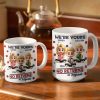 No Returns Or Refunds Parents - 3D Inflated Effect Printed Mug, Personalized White Edge-to-Edge Mug No Returns Or Refunds Parents - 3D Inflated Effect Printed Mug, Personalized White Edge-to-Edge Mug