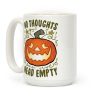 No Thoughts, Heady Empty Jack o' lantern Coffee Mug No Thoughts, Heady Empty Jack o' lantern Coffee Mug