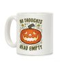 No Thoughts, Heady Empty Jack o' lantern Coffee Mug No Thoughts, Heady Empty Jack o' lantern Coffee Mug
