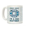 Nobody Knows I'm a Digidestined Coffee Mug Nobody Knows I'm a Digidestined Coffee Mug