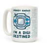 Nobody Knows I'm a Digidestined Coffee Mug Nobody Knows I'm a Digidestined Coffee Mug