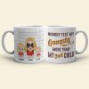 Nobody Test My Gangsta More Than, Gift For Mom, Personalized Mug, Mom And Kids Mug Nobody Test My Gangsta More Than, Gift For Mom, Personalized Mug, Mom And Kids Mug