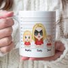 Nobody Test My Gangsta More Than, Gift For Mom, Personalized Mug, Mom And Kids Mug Nobody Test My Gangsta More Than, Gift For Mom, Personalized Mug, Mom And Kids Mug
