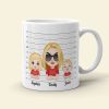 Nobody Test My Gangsta More Than, Gift For Mom, Personalized Mug, Mom And Kids Mug Nobody Test My Gangsta More Than, Gift For Mom, Personalized Mug, Mom And Kids Mug