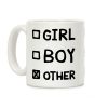 Non-Binary Checklist Coffee Mug