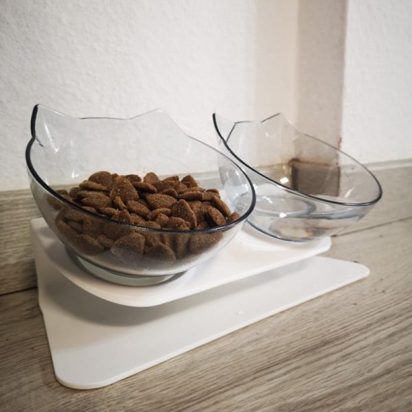 Non-Slip Double Cat Bowl Non-Slip Double Cat Bowl