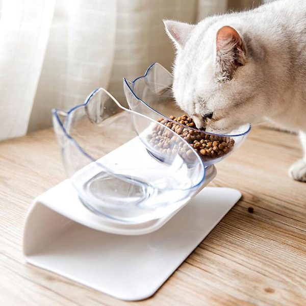 Non-Slip Double Cat Bowl Non-Slip Double Cat Bowl