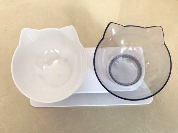 Non-Slip Double Cat Bowl Non-Slip Double Cat Bowl