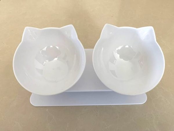 Non-Slip Double Cat Bowl Non-Slip Double Cat Bowl