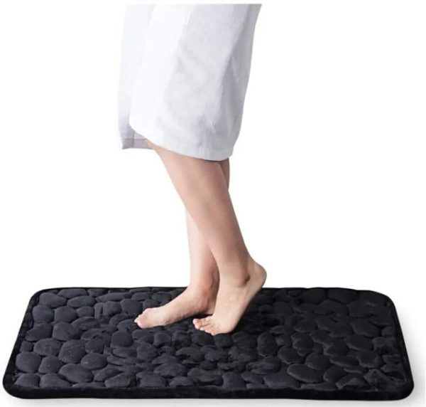 Non-Slip Embossed Bathroom Mat Non-Slip Embossed Bathroom Mat