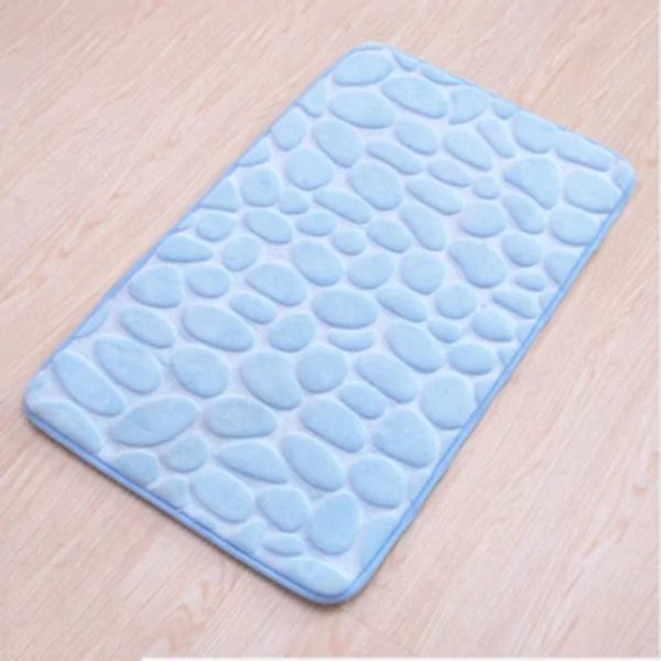Non-Slip Embossed Bathroom Mat Non-Slip Embossed Bathroom Mat