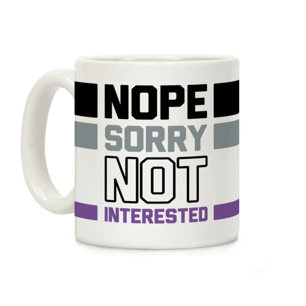 Nope Sorry Not Interested Coffee Mug Nope Sorry Not Interested Coffee Mug