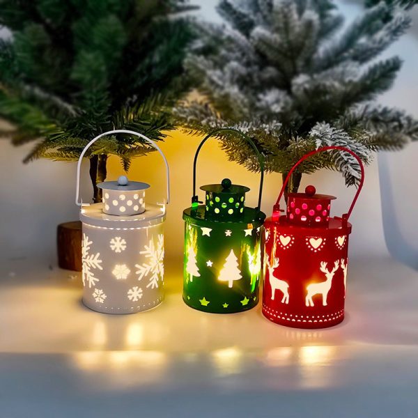 Nordic Style Led Lanterns And Electronic Candles: Creative Holiday Decorations With Wind Lights Nordic Style Led Lanterns And Electronic Candles: Creative Holiday Decorations With Wind Lights
