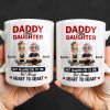 Not Always Eye To Eye But Always Heart To Heart, Cityscape - Personalized Custom Coffee Mug - DAD280_MG Not Always Eye To Eye But Always Heart To Heart, Cityscape - Personalized Custom Coffee Mug - DAD280_MG